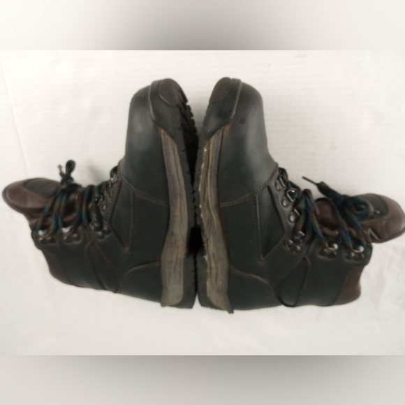 LL Bean Winter Boots,Brown Leather Outdoor Hiking Shoes, Women Size 7 - Picture 9 of 10